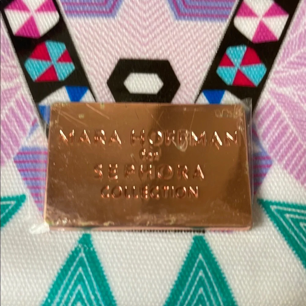 NWOT Mara Hoffman For Sephora Collection Zippered Multicolored Foldover Bag!